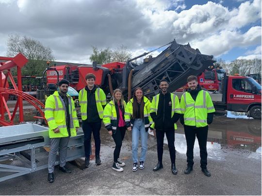 Our apprenticeship and graduate programme individuals had the incredible opportunity to visit Hopkins Recycling Plant.