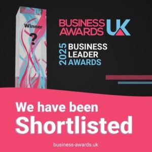 business awards UK shortlist badge